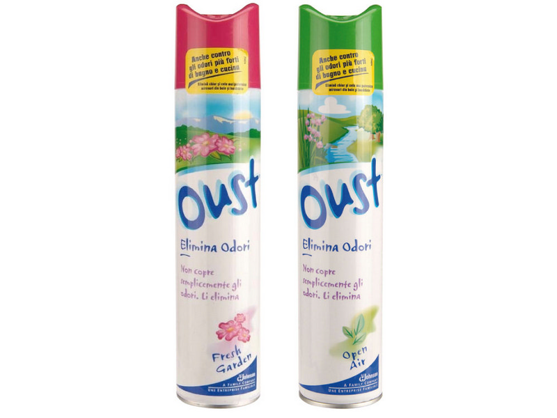 oust spray mix fragrances ml.300